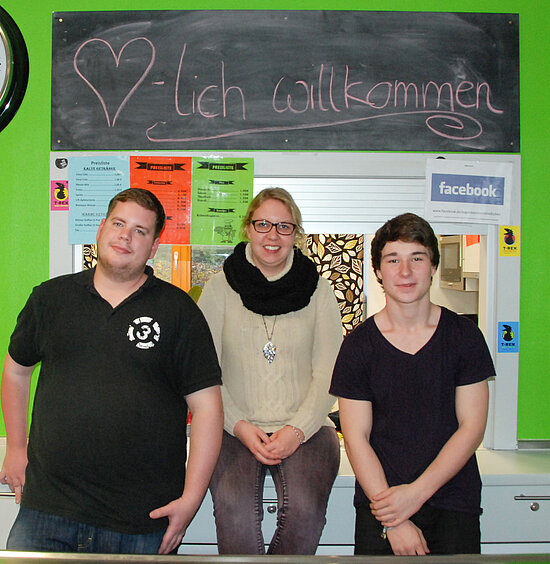 Team 3 Eichen (v.l.): Patrick (Bohmtey Bohmte) Thomeczek, Ina Abbenhaus (Ltg.), Julian Möller